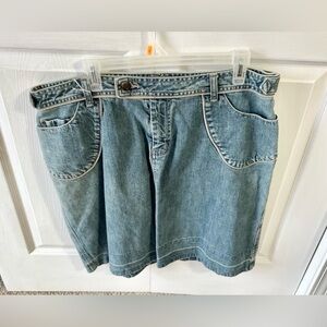 Denim Skirt CJ Banks jean woman’s waist 36”